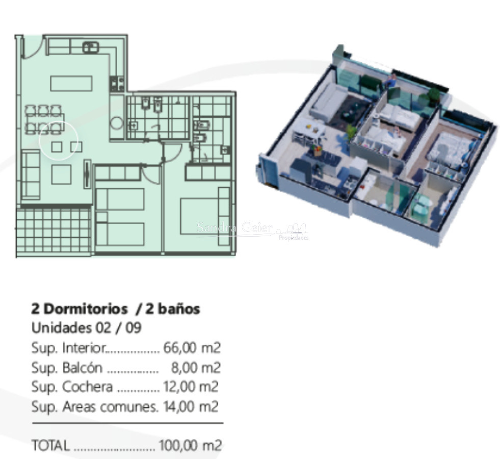 Apartamento ID.2880 - Un nuevo concepto de Edificio. View II. A pasos de todo!