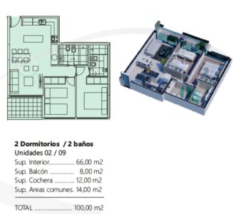 Apartamento ID.2880 - Un nuevo concepto de Edificio. View II. A pasos de todo!
