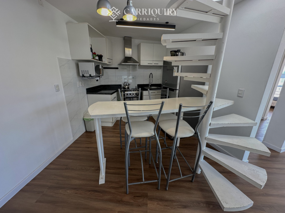 Apartamento ID.10030/APARTAMENTO-EN-ALQUILER-TEMPORARIO-1-DORMITORIO-Y-MEDIO-PLAYA-MANSA-FRENTE-AL-MAR-CRUCEROS-3-A-ESTRENAR - Pent House en primera linea de Playa Mansa