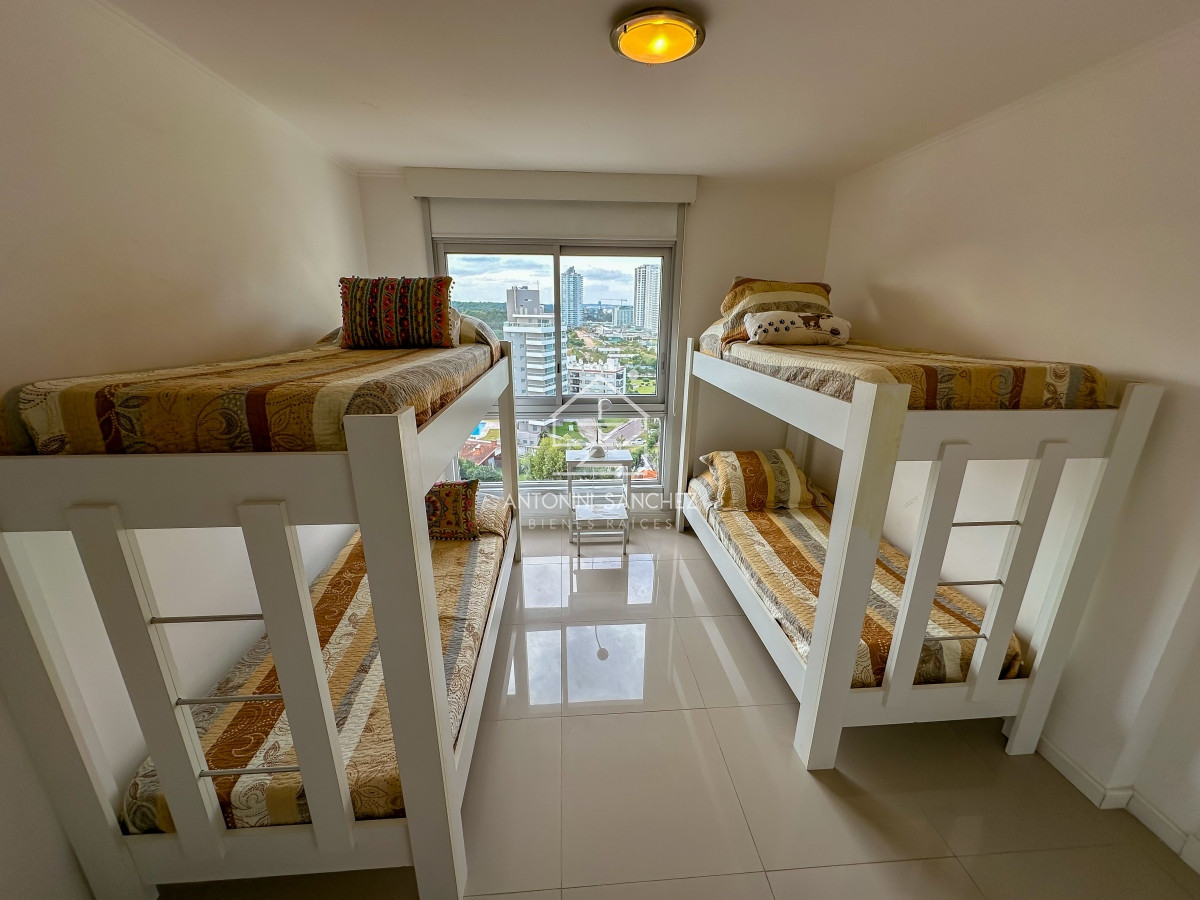 Apartamento ID.796 - Hermoso apartamento en Torre Premium con vista a Playa Brava!