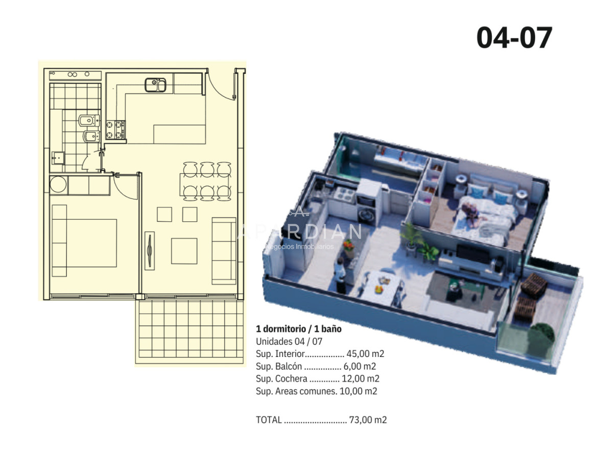 Apartamento ID.21099223 - Apartamento a estrenar en Playa Brava!