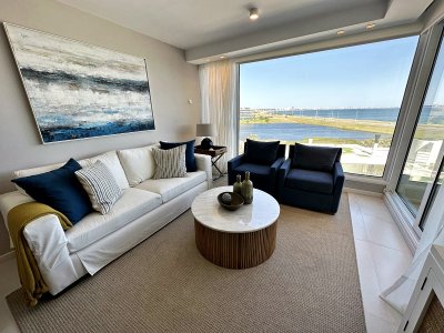 Exquisito deapartamento en alquiler en Poseidón Laguna - Punta del Este