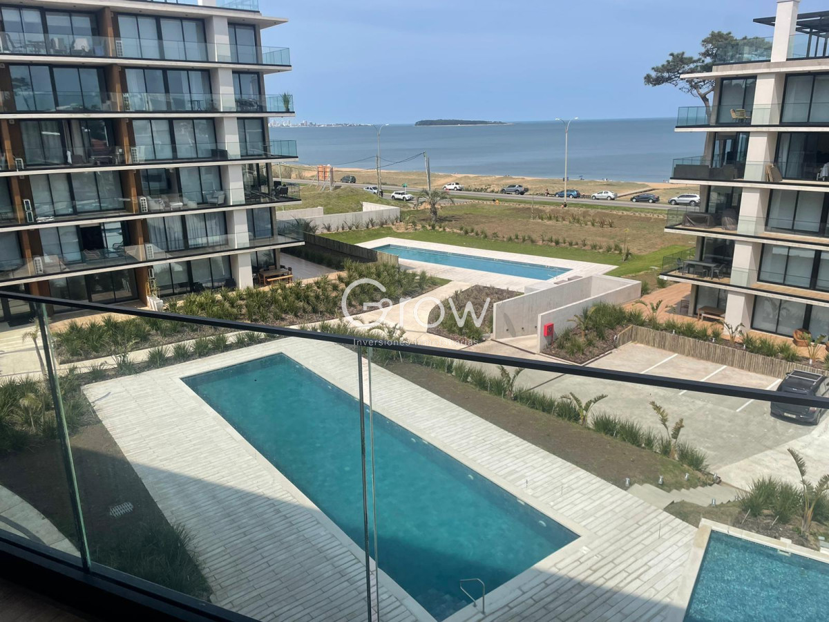 Apartamento ID.832 - Frente al mar, 2 dormitorios con parrillero exclusivo