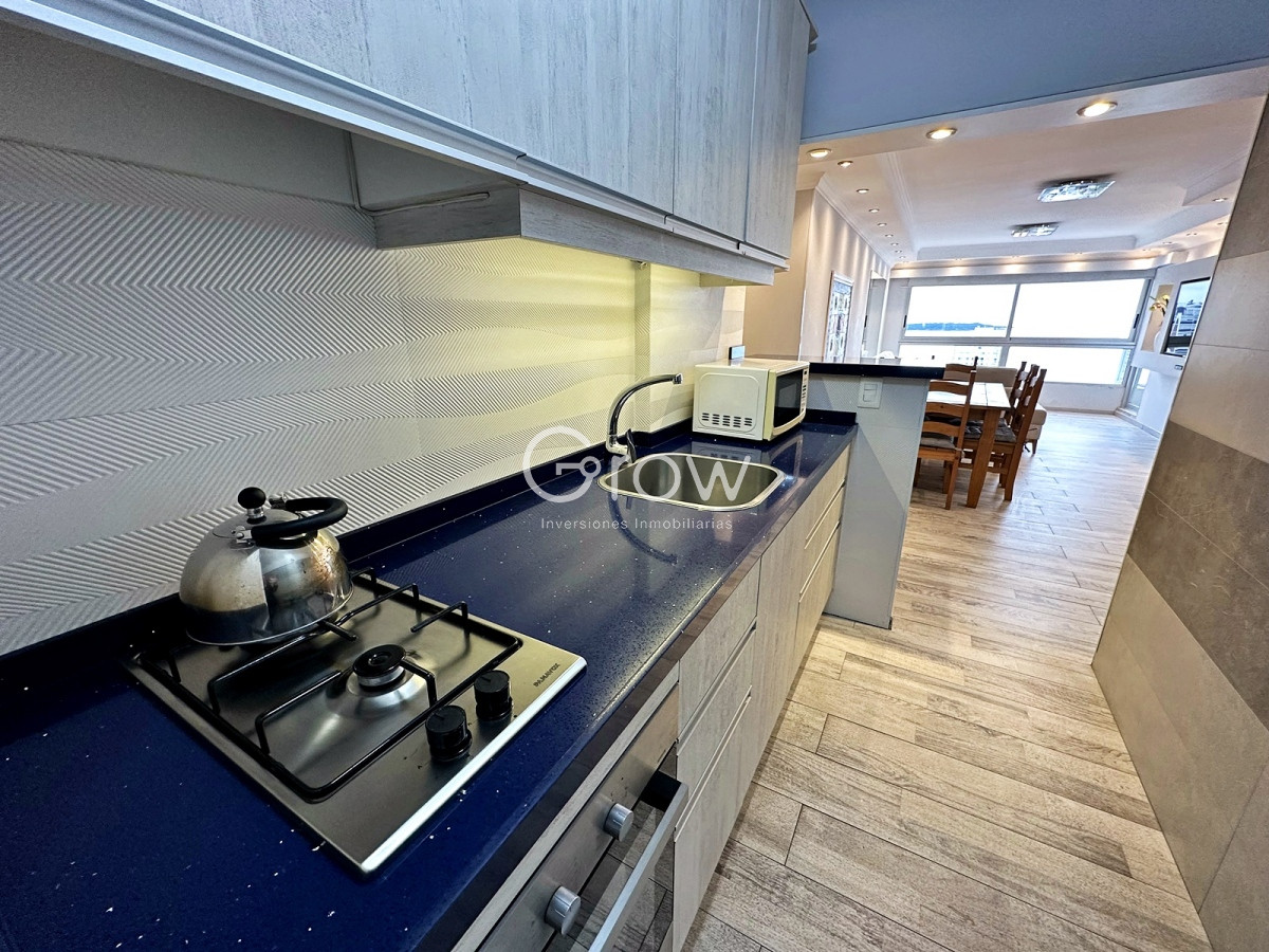 Apartamento ID.718 - Piso alto con hermosa vista a playa Mansa! 