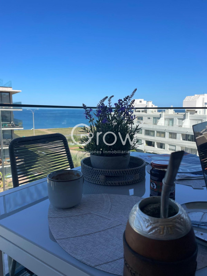 Apartamento ID.832 - Frente al mar, 2 dormitorios con parrillero exclusivo