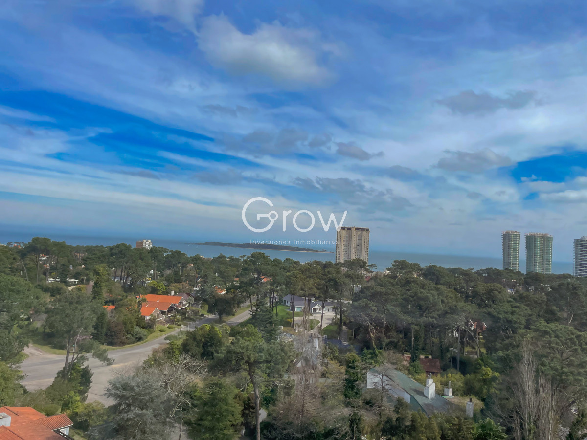 Apartamento ID.2612 - Piso alto en Av Roosevelt, alquiler de verano, Punta del Este!