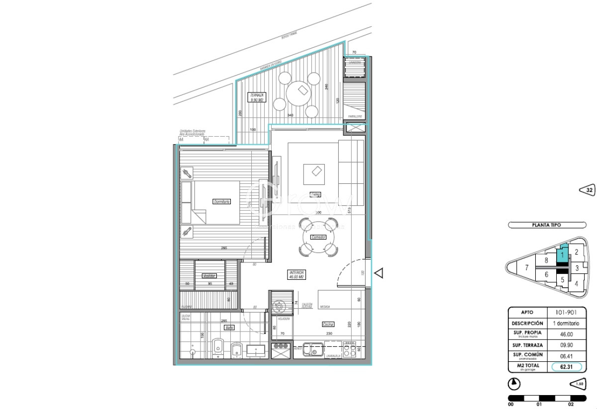 Apartamento ID.1034 - Oportunidad en Playa Brava!