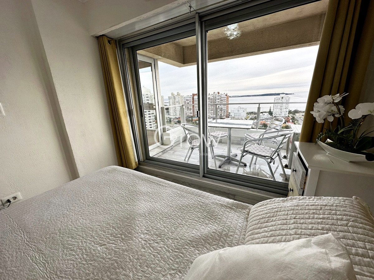 Apartamento ID.718 - Piso alto con hermosa vista a playa Mansa! 
