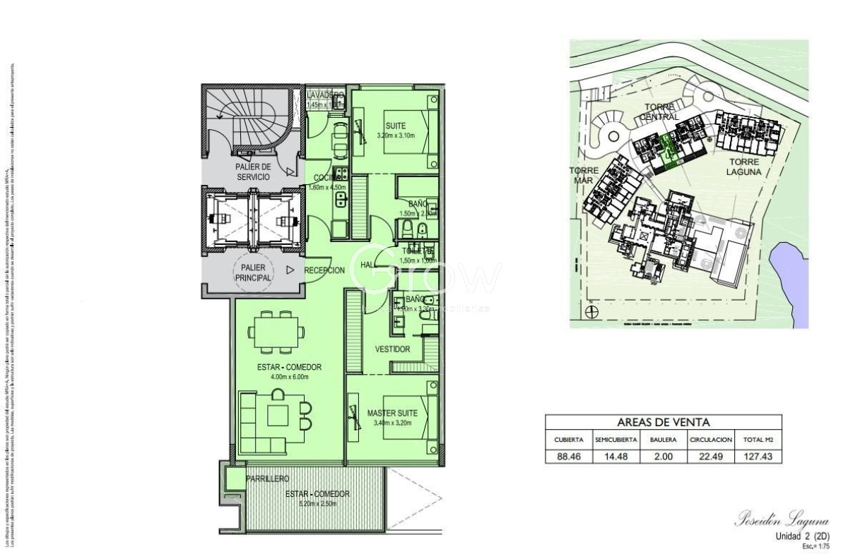 Apartamento ID.1066 - Apartamento de 2 dormi en Mansa