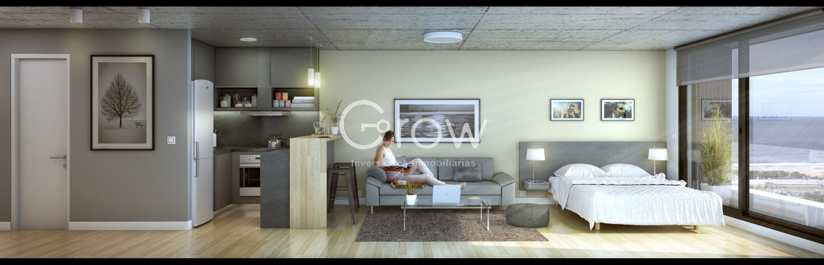 Apartamento ID.2778 - Exclusivo monoambiente a estrenar en Playa Brava