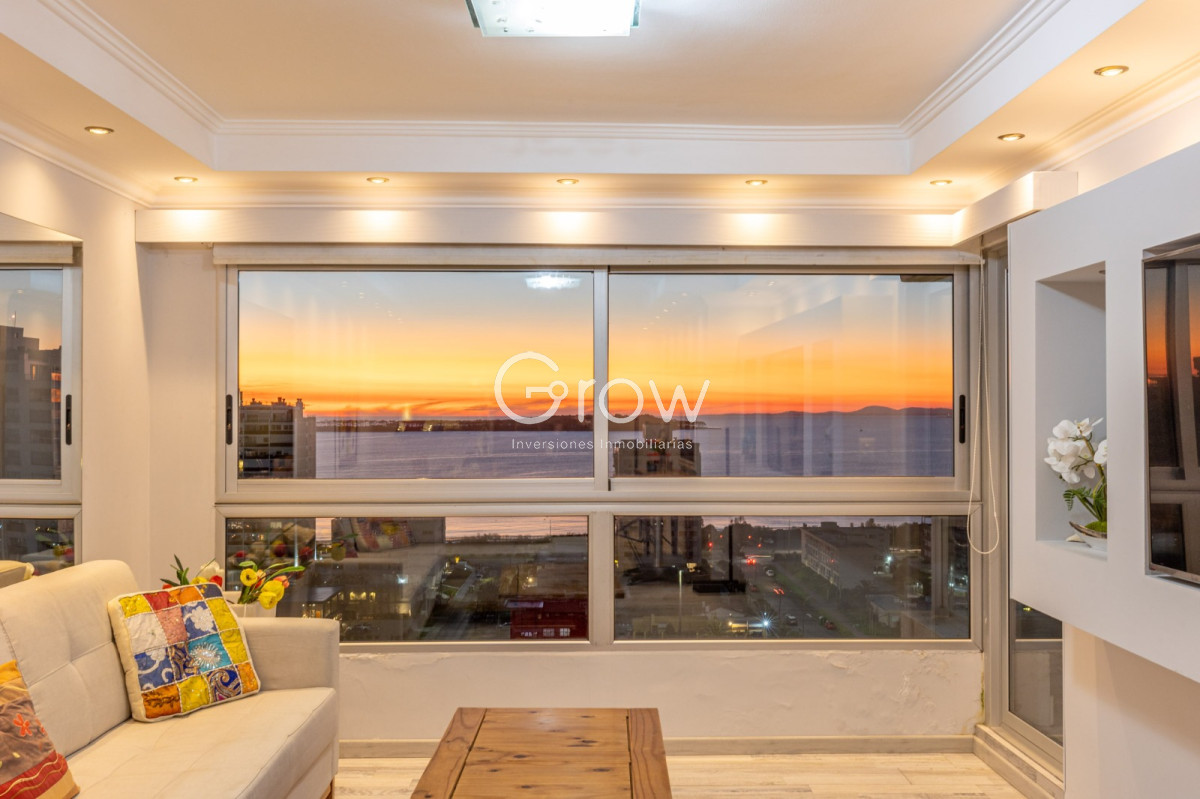 Apartamento ID.718 - Piso alto con hermosa vista a playa Mansa! 