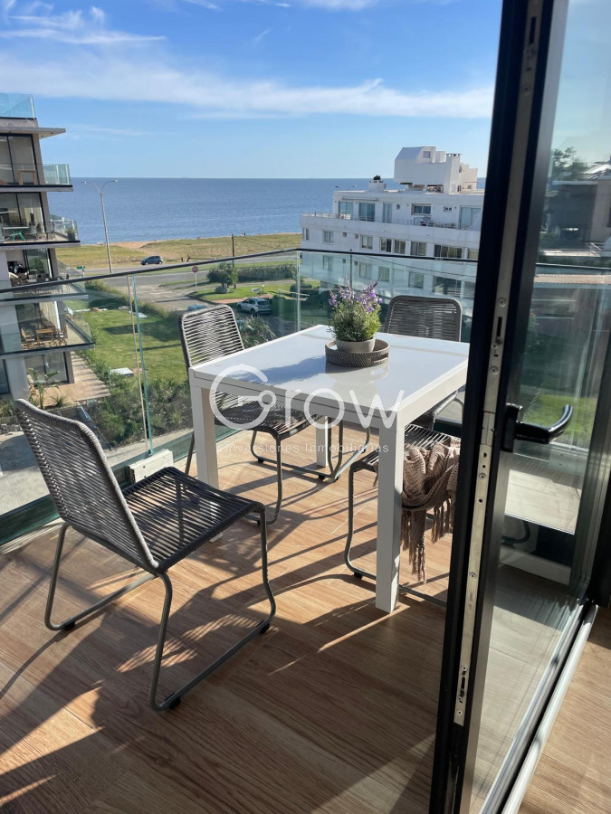 Apartamento ID.832 - Frente al mar, 2 dormitorios con parrillero exclusivo