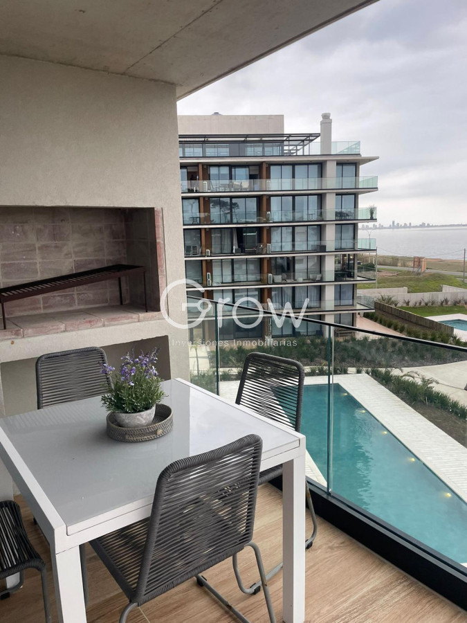 Apartamento ID.832 - Frente al mar, 2 dormitorios con parrillero exclusivo
