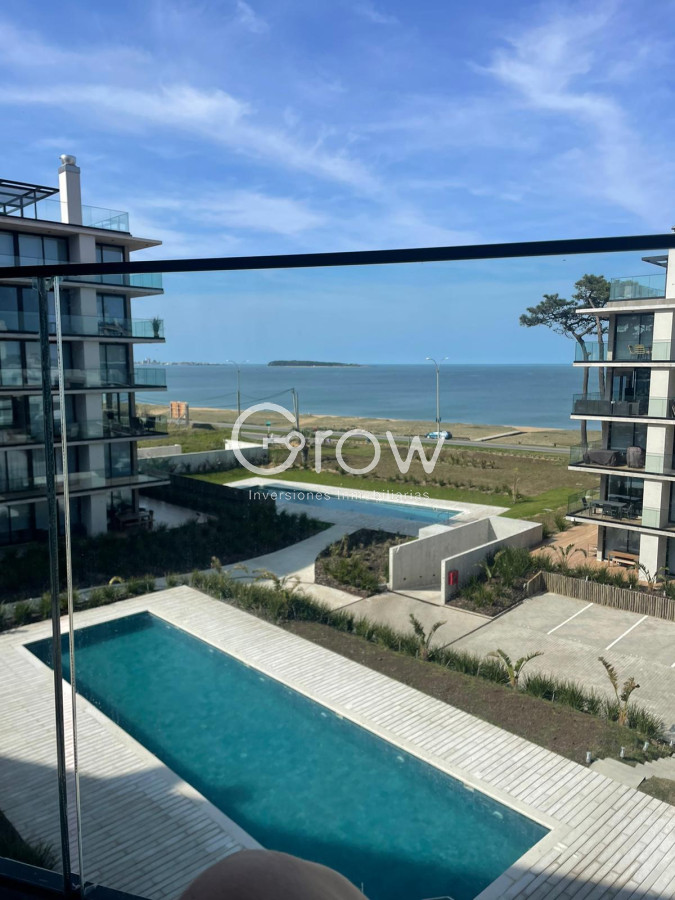 Apartamento ID.832 - Frente al mar, 2 dormitorios con parrillero exclusivo