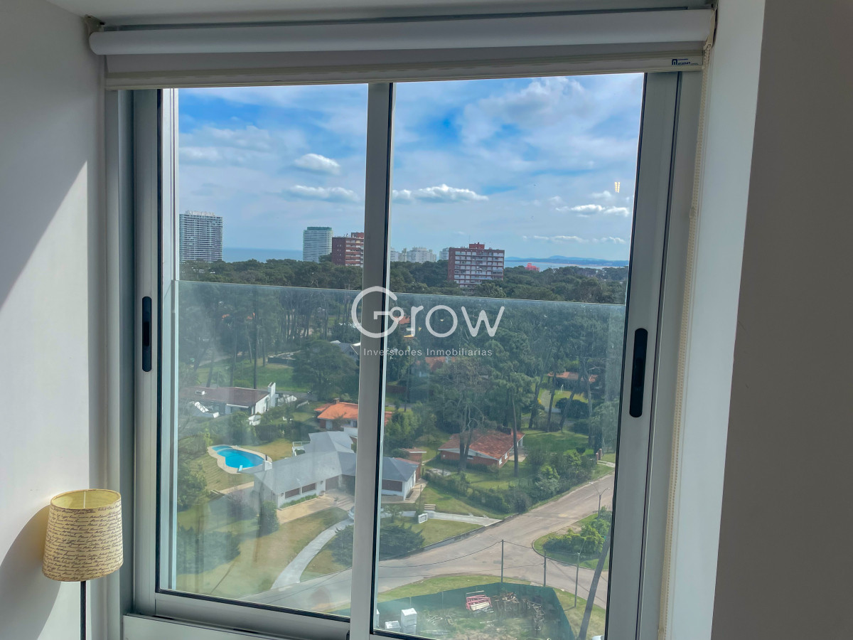 Apartamento ID.2612 - Piso alto en Av Roosevelt, alquiler de verano, Punta del Este!