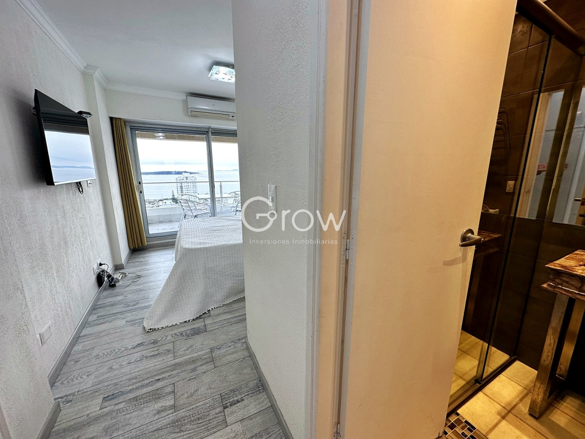 Apartamento ID.718 - Piso alto con hermosa vista a playa Mansa! 