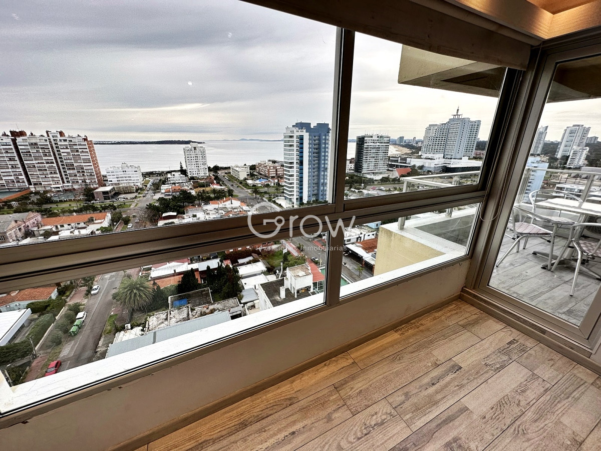 Apartamento ID.718 - Piso alto con hermosa vista a playa Mansa! 