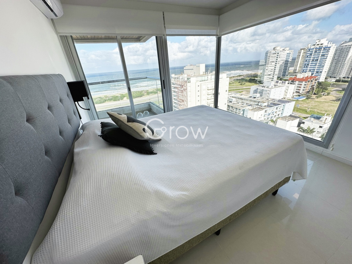 Apartamento ID.533 - Piso alto con visa directa al mar en torre con servicios