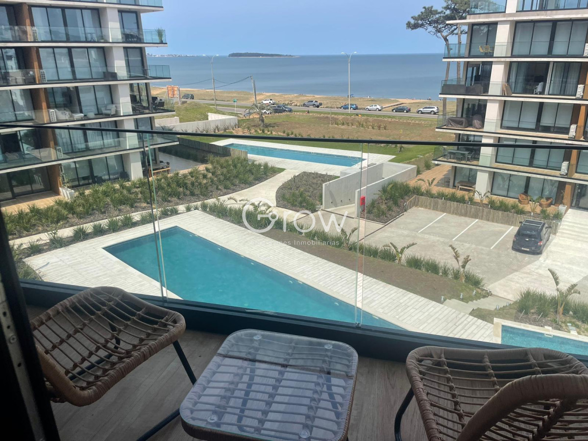 Apartamento ID.832 - Frente al mar, 2 dormitorios con parrillero exclusivo