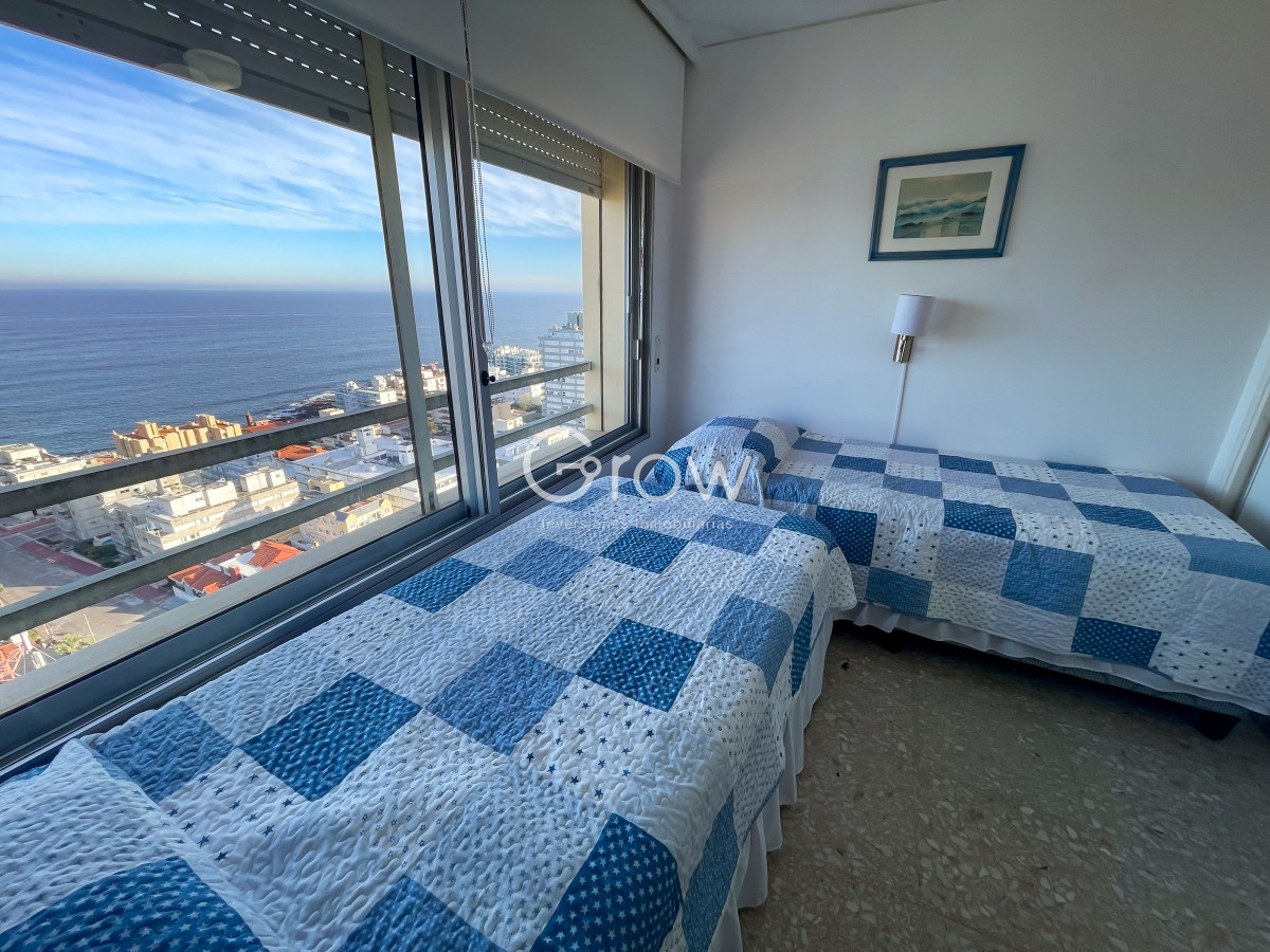 Apartamento ID.2042 - Piso alto en Península con vista a Playa Brava y Mansa!