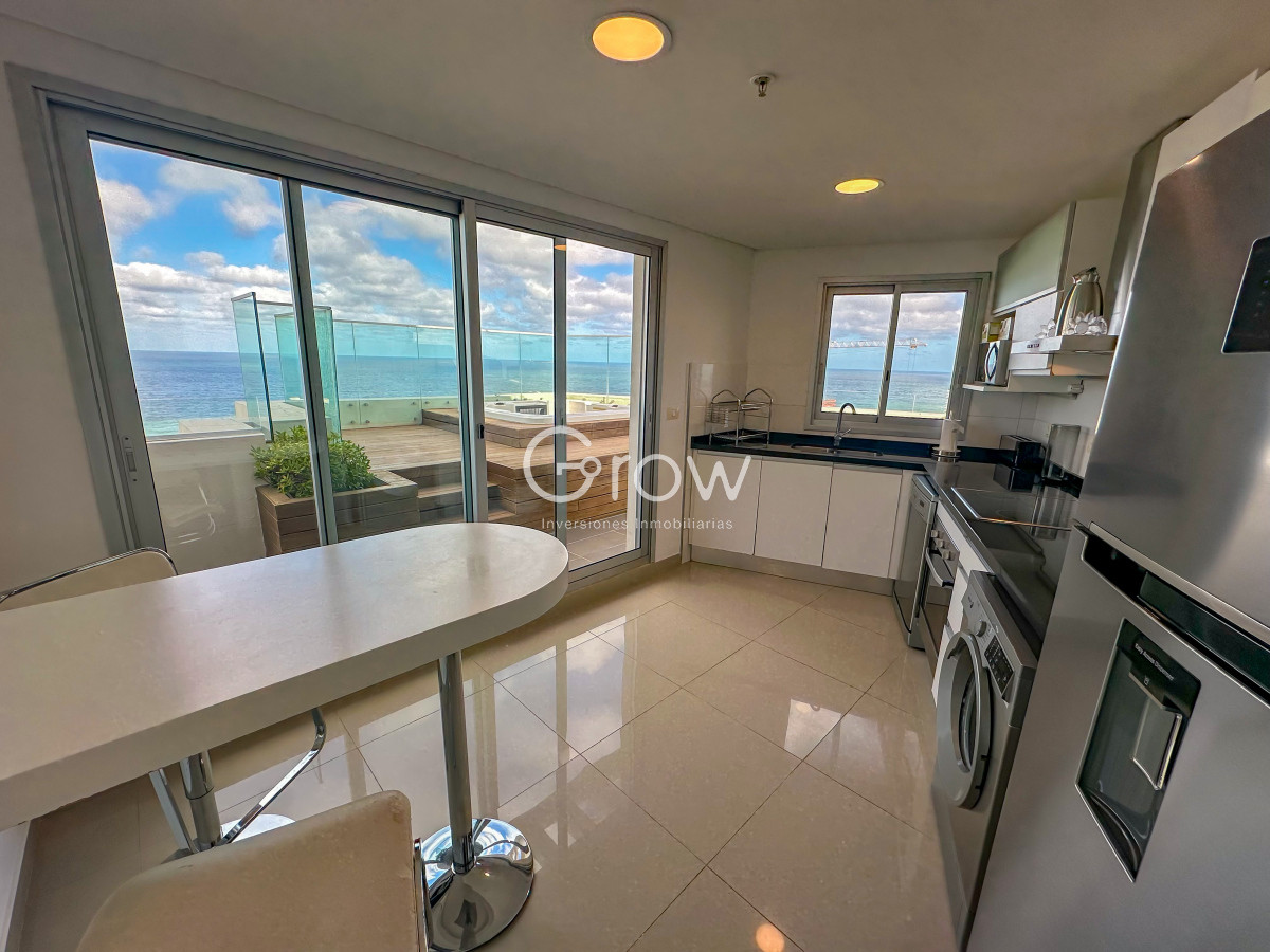 Apartamento ID.2566 - Planta especial en piso alto, parrillero y jacuzzi en balcón