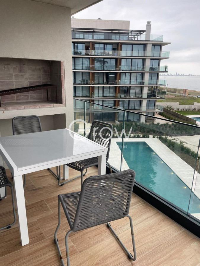 Apartamento ID.832 - Frente al mar, 2 dormitorios con parrillero exclusivo