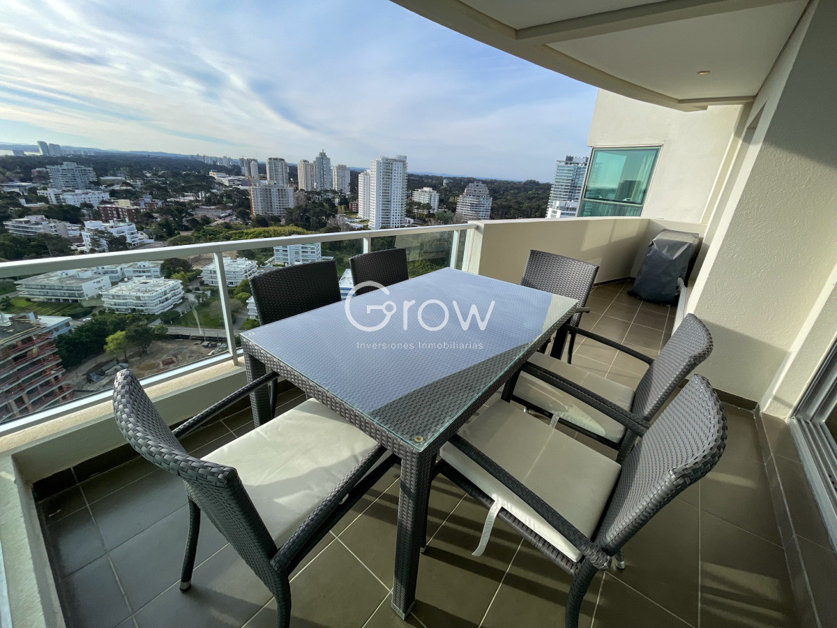 Apartamento ID.3186 - Piso alto con vistas panoramicas a la ciudad, el mar y el atardecer!