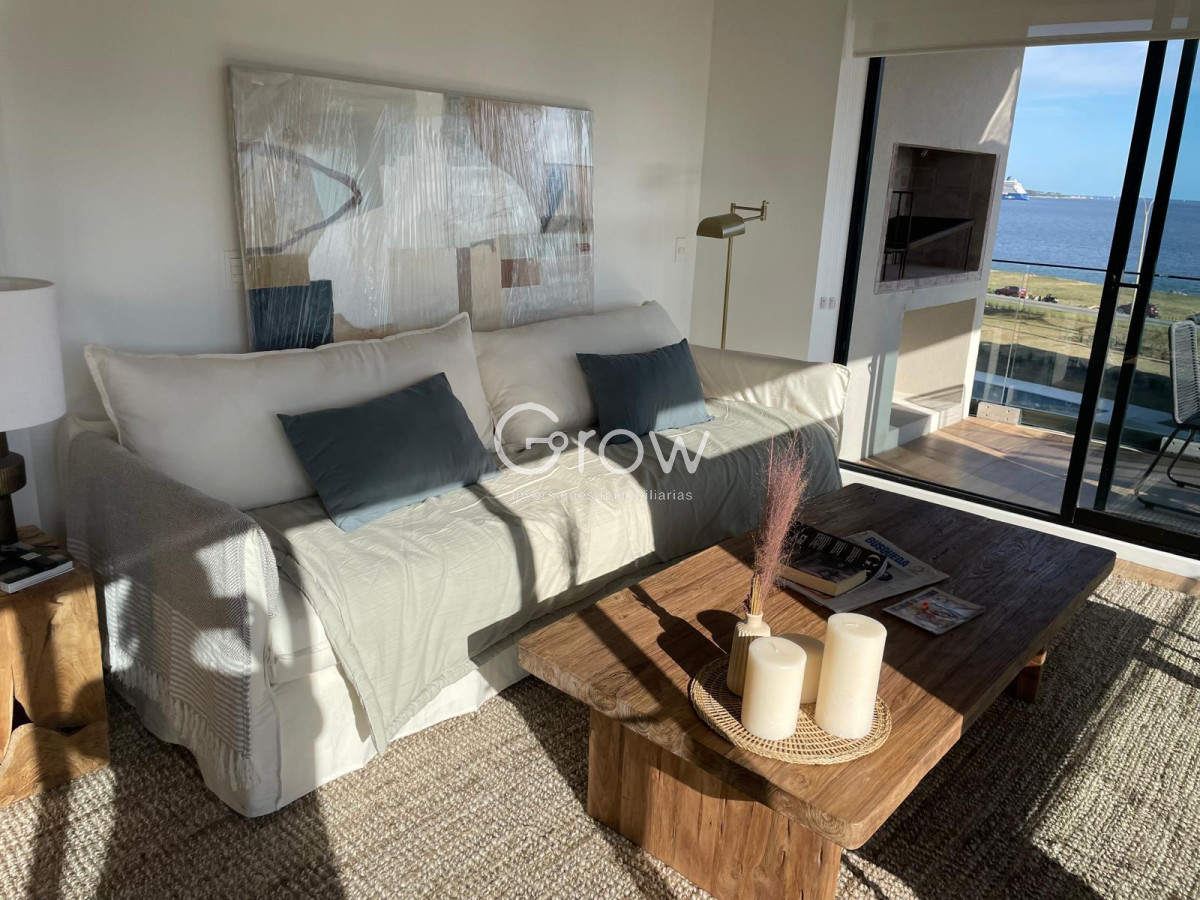 Apartamento ID.832 - Frente al mar, 2 dormitorios con parrillero exclusivo