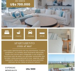 Espectacular apartamento en Veramansa, a pasos del mar!