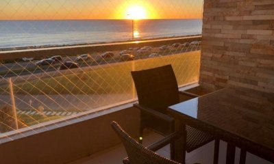 Frente al mar!