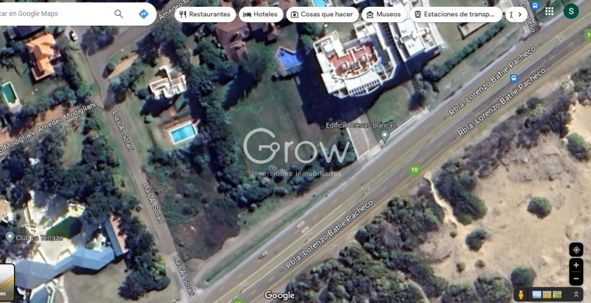 Terreno ID.712 - Terreno frente al Mar en la Playa Brava