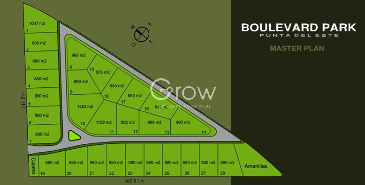 Terreno ID.2657 - Exclusivo lote en Boulevard Park