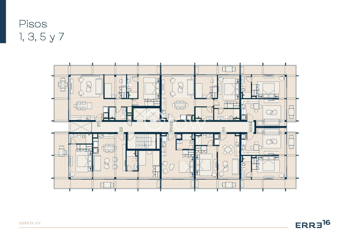 Apartamento ID.2706 - Preventa exclusiva Erre 16 en Punta del Este apartamento de 2 dormitorios!