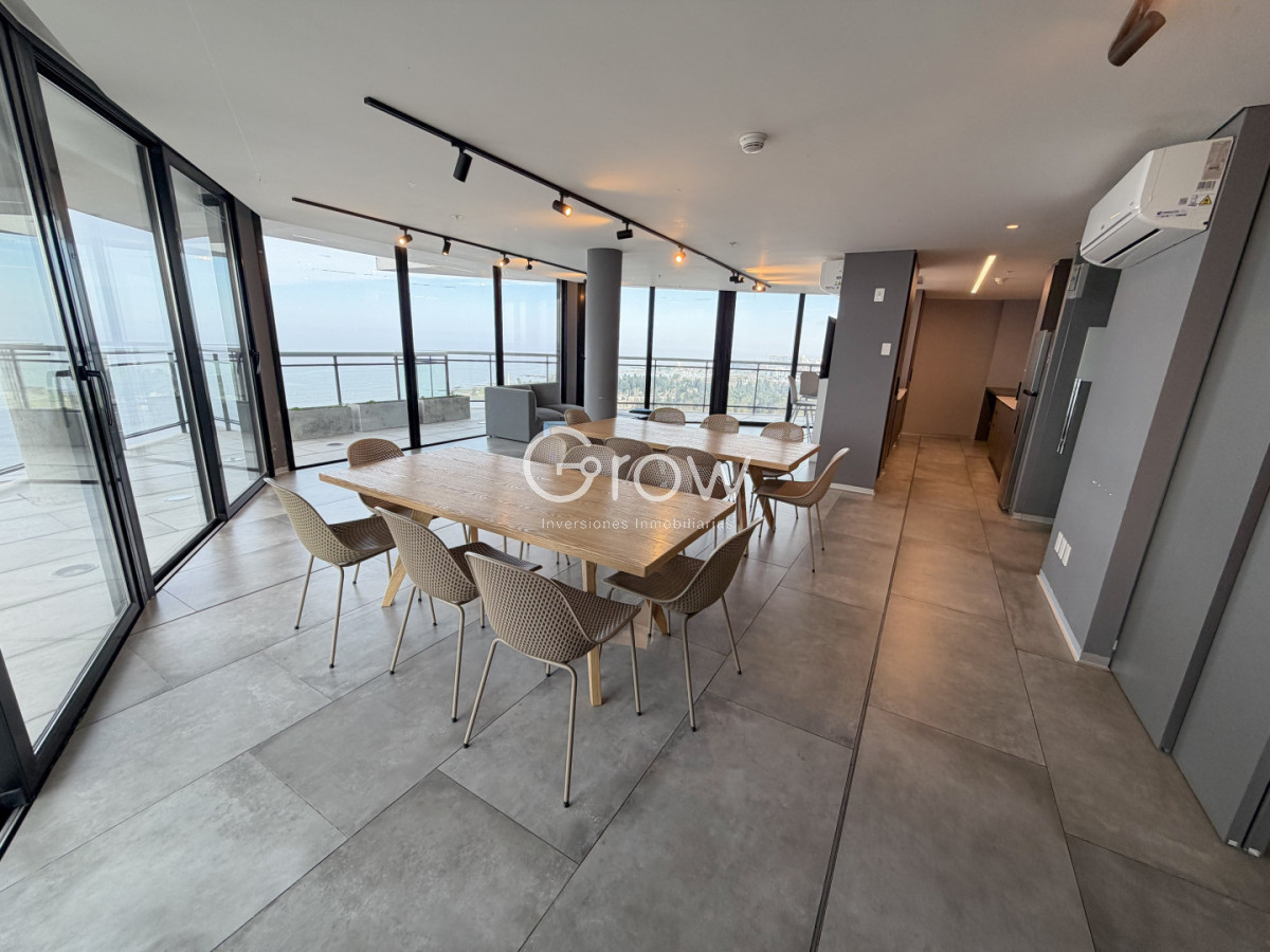 Apartamento ID.1766 - Alquiler anual en More Buceo piso alto!
