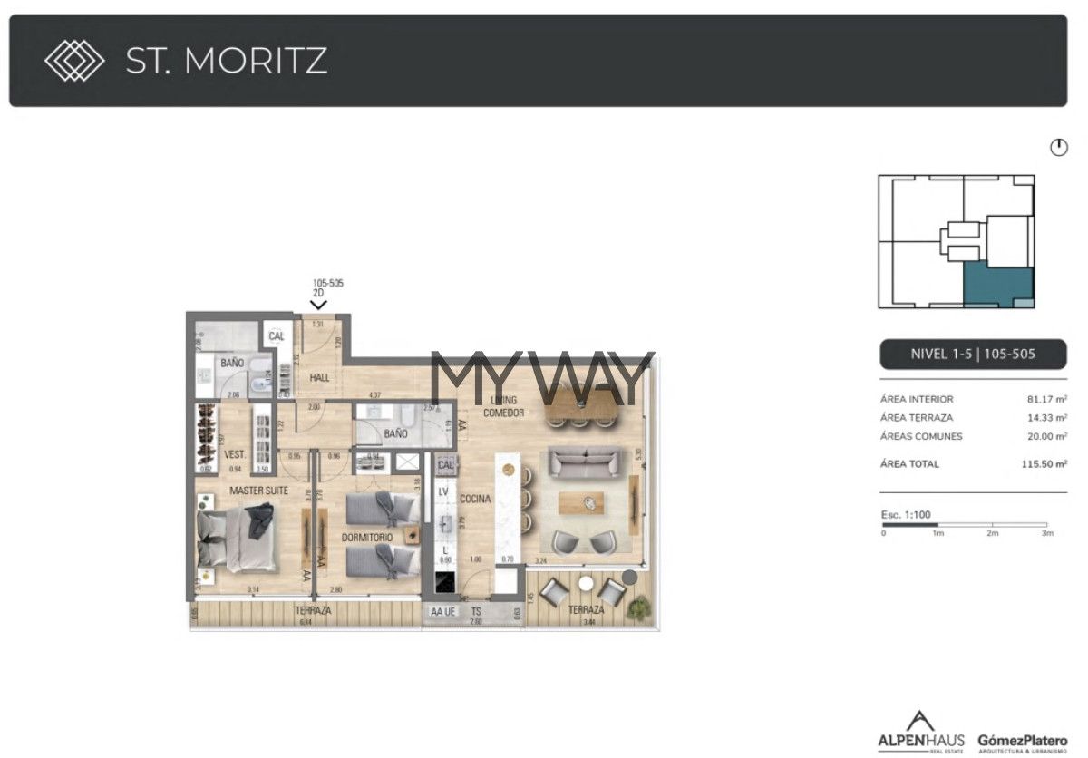 Apartamento ID.251/Apartamento-2-dormitorios--playa-mansa-Punta-del-este - Apartamento 2 dormitorios  playa mansa Punta del este
