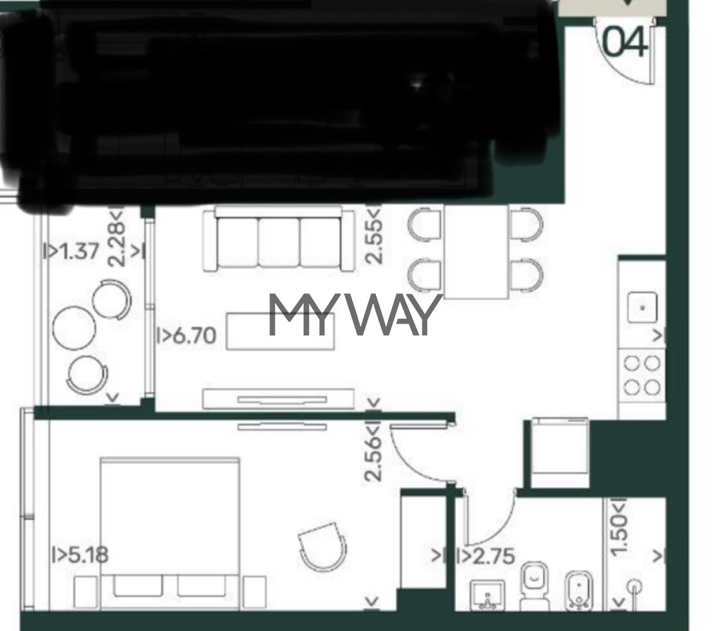 Apartamento ID.82/venta-1-dormitorio-Pocitos - venta 1 dormitorio Pocitos