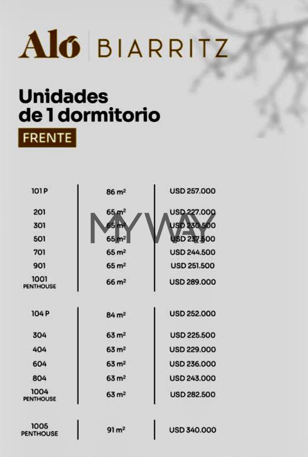 Apartamento ID.358/Venta-apartamento-1-dormitorio-Punta-Carretas - Venta apartamento 1 dormitorio Punta Carretas