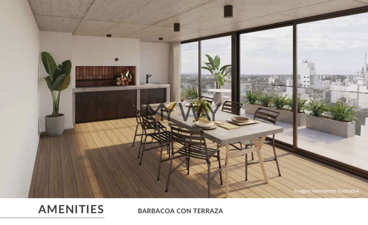 Apartamento ID.310/Monoambientea-estrenar-en-el-barrio-Cordón - Monoambientea estrenar en el barrio Cordón
