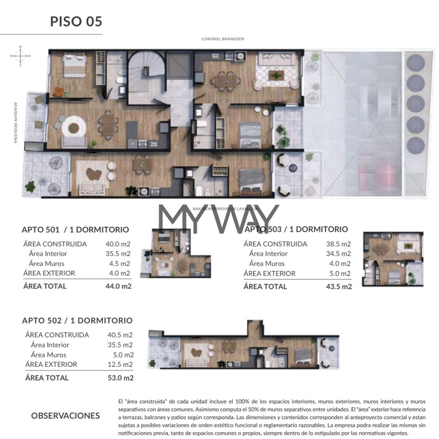 Apartamento ID.310/Monoambientea-estrenar-en-el-barrio-Cordón - Monoambientea estrenar en el barrio Cordón