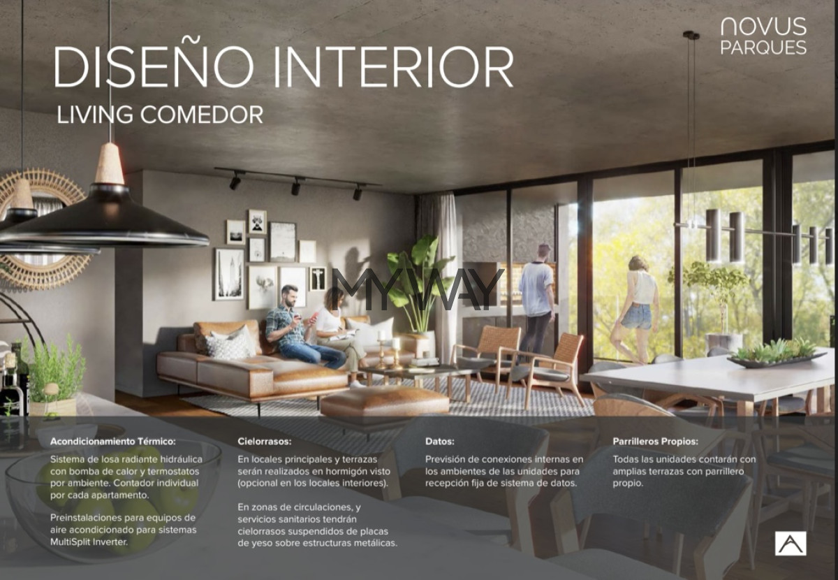 Apartamento ID.232/Apartamento-2--dormitorios-con-amenities-San-Nicolás-NOVUS-CARRASCO - Apartamento 2  dormitorios con amenities San Nicolás NOVUS CARRASCO