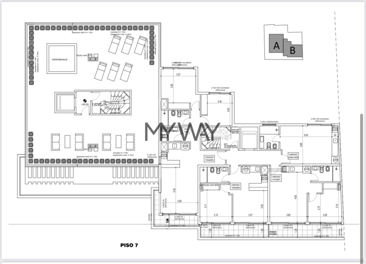 Apartamento ID.356/Apartamento-1-dormitorio-corazón-de-Pocitos - Apartamento 1 dormitorio corazón de Pocitos
