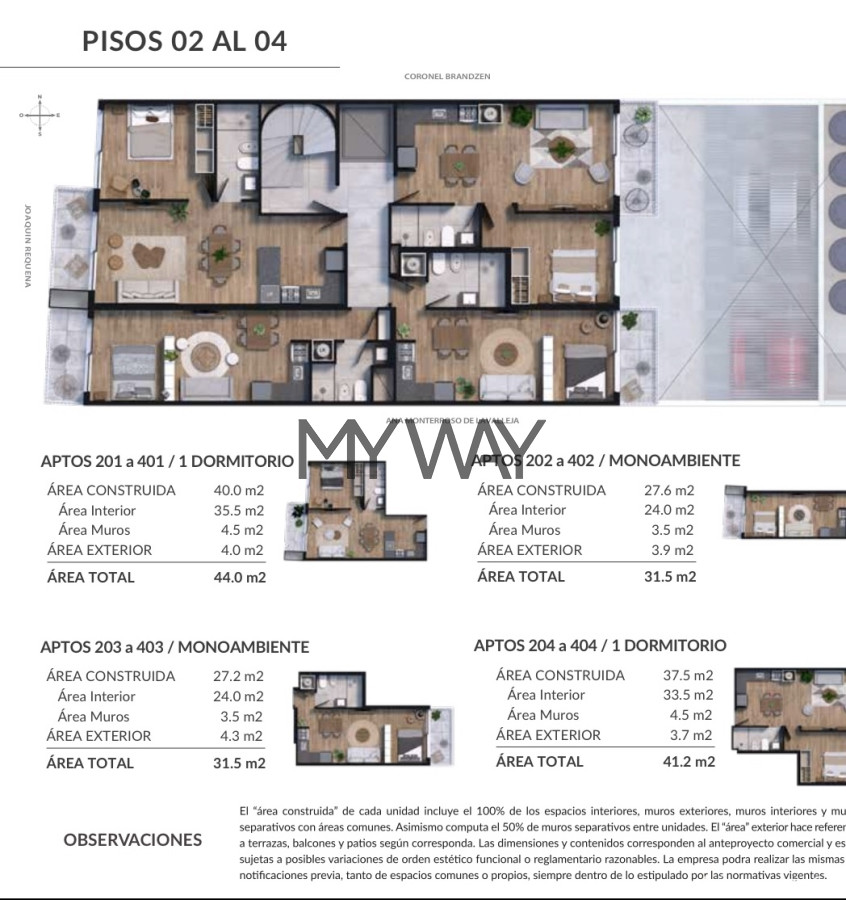 Apartamento ID.313/1-dormitorio-Barrio-Cordón - 1 dormitorio Barrio Cordón BDP