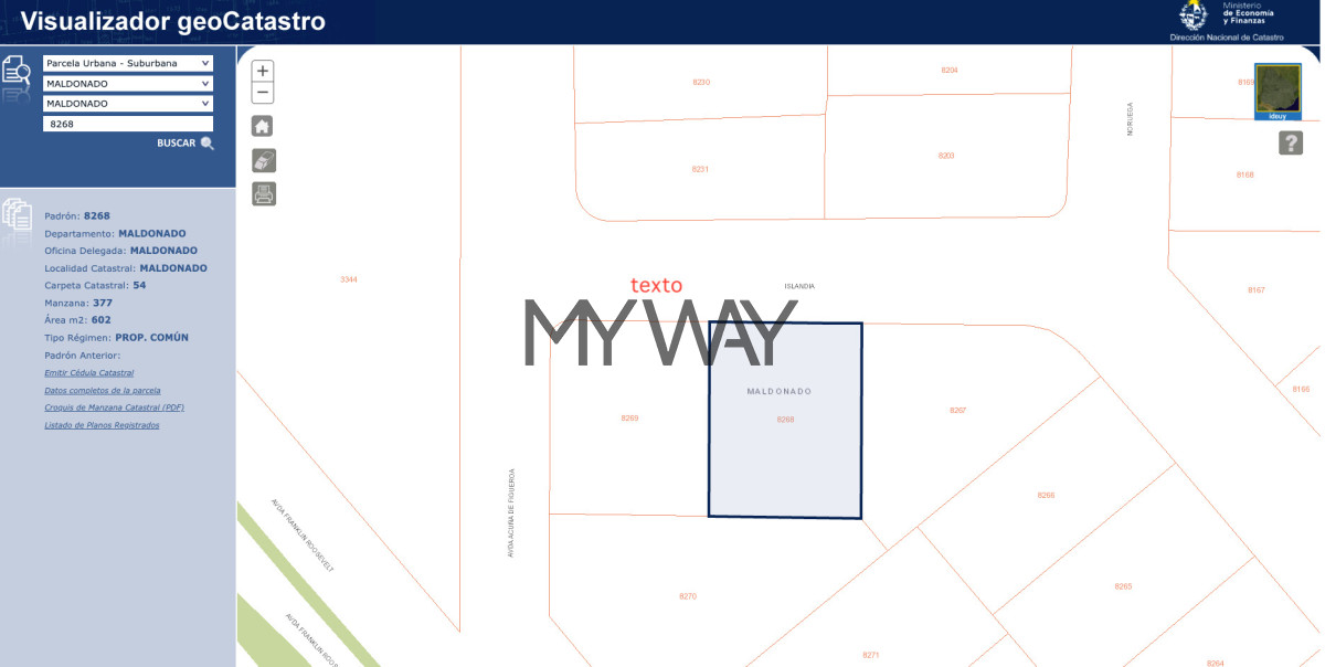 Terreno ID.397/Terreno-a-pasos-de-la-Terminal-de-Maldonado - Terreno a pasos de la Terminal de Maldonado