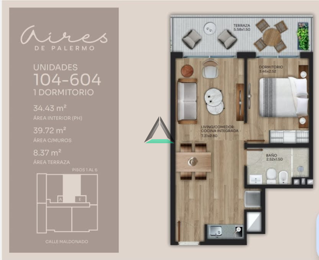 Apartamento ID.72 - VENTA DE APARTAMENTOS-MONOS EN VENTA DESDE 71.300 !!