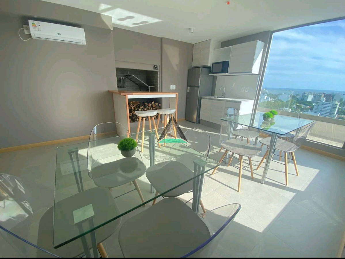 Apartamento ID.144 - ALQUILER APARTAMENTO MONOAMBIENTE PUNTA CARRETAS TERRAZA GRANDE TODO NUEVO!