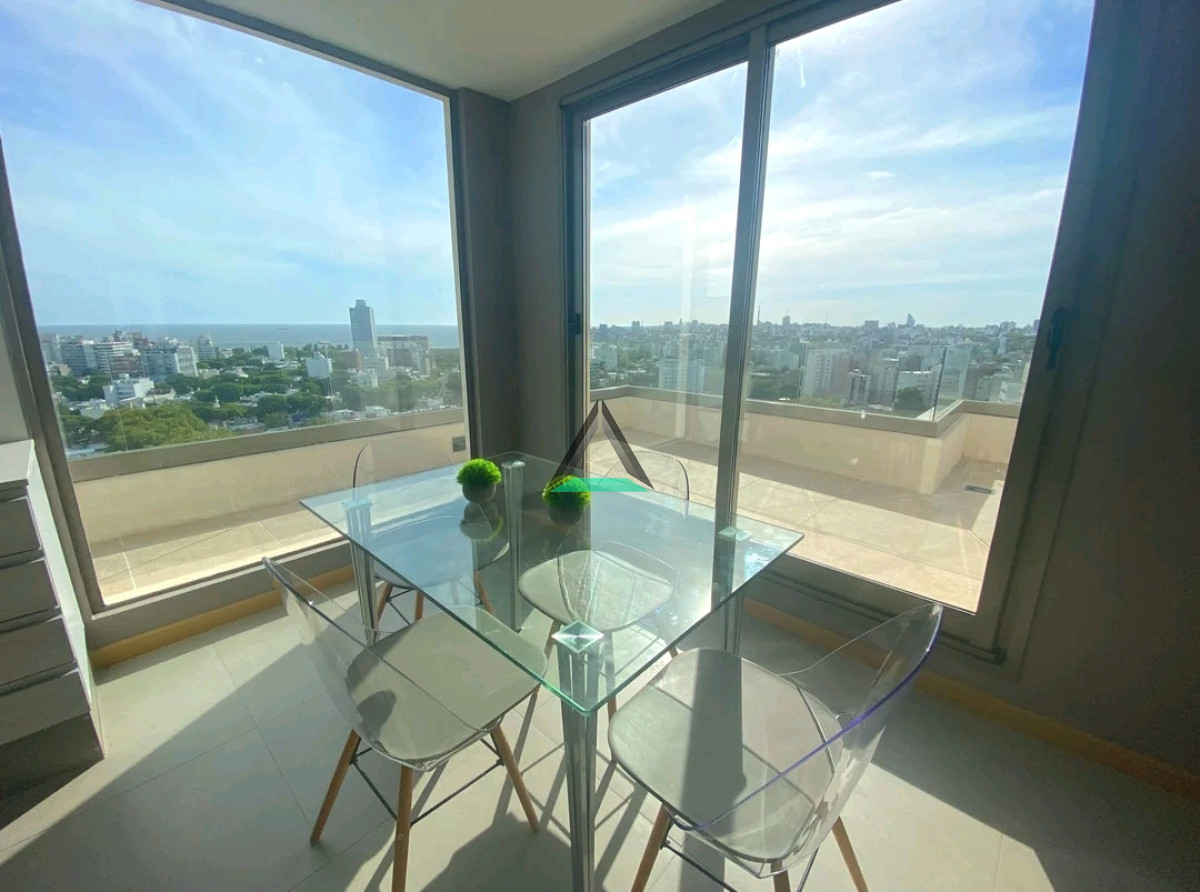 Apartamento ID.144 - ALQUILER APARTAMENTO MONOAMBIENTE PUNTA CARRETAS TERRAZA GRANDE TODO NUEVO!