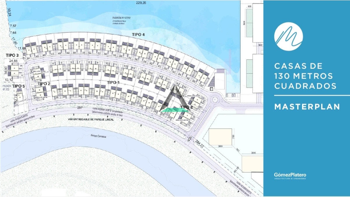 Casa ID.140 - VENTA CASA HOUSING PARQUE MIRAMAR 3 DORM. 130 MTS.2