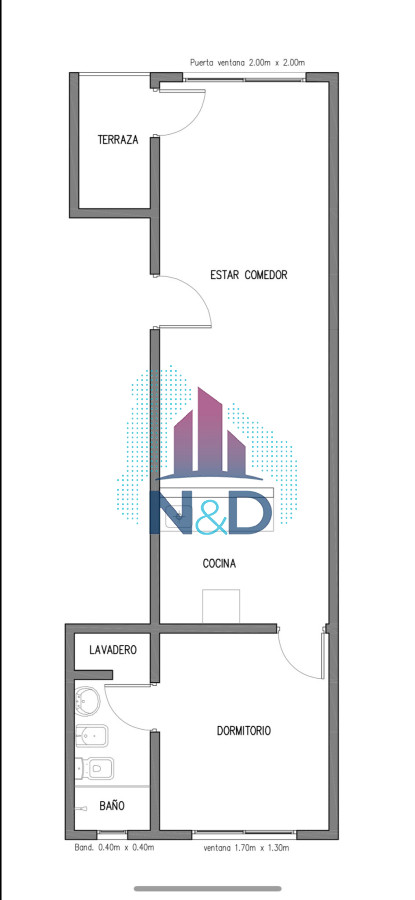 Apartamento ID.76 - VENTA APARTAMENTO EN CORDÒN, UN DORMITORIO y GARAGE.