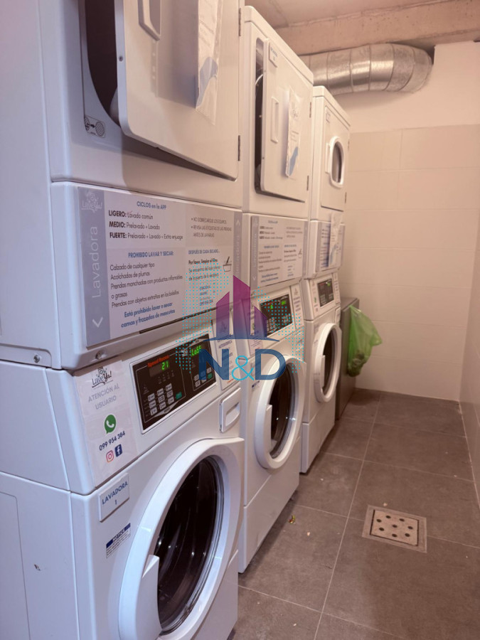 Apartamento ID.183 - LA BLANQUEADA, Alquiler 1 Dormitorio equipado  y Garage  