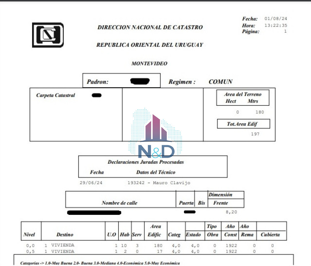 Casa ID.130 - CASA EN VENTA, LA AGUADA. Oportunidad ideal para reciclaje